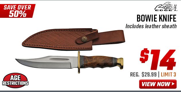 Rite Edge Bowie Knife