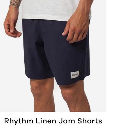 Rhythm Linen Jam Shorts