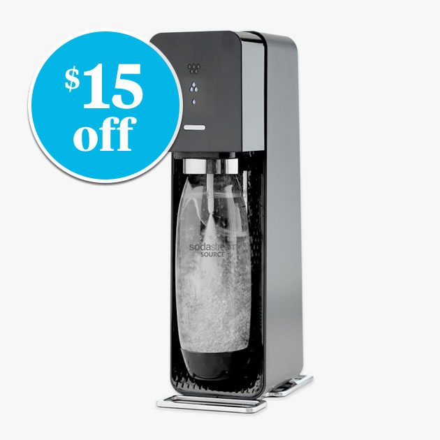 $15 off Sodastream® SOURCE™ Sparkling Water Maker Starter Kit