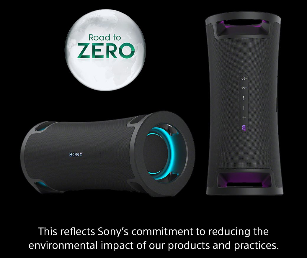 This reflects Sony’s commitment to reducing the environmental impact of our products and practices.