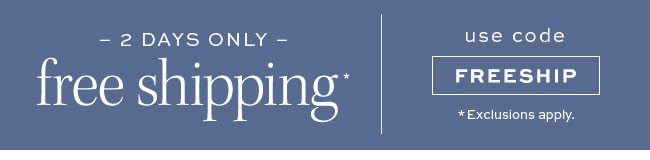 free shipping*