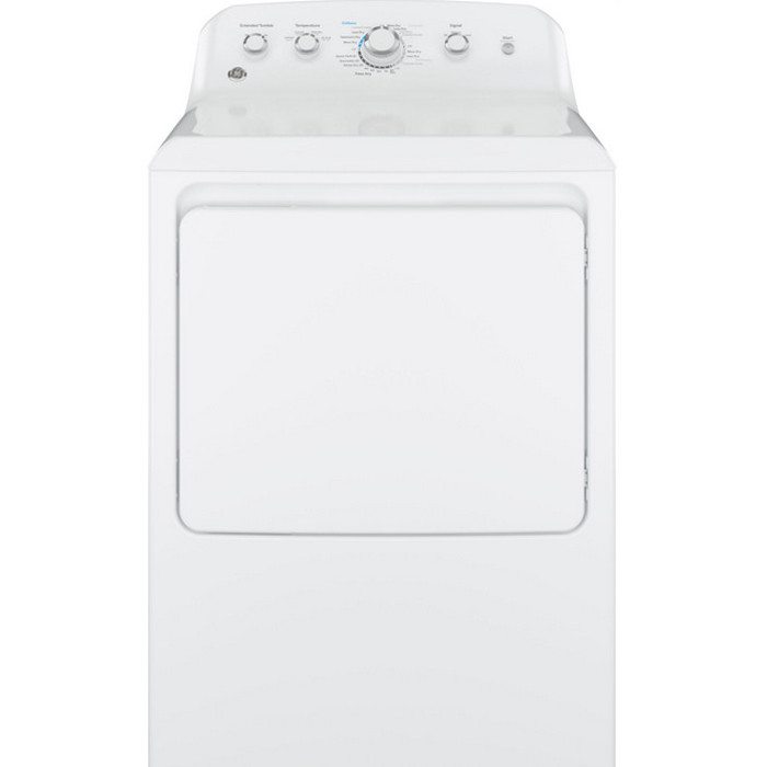 GE® 7.2 Cu. Ft. Capacity Aluminized Alloy Drum Electric Dryer - GTD42EASJWW