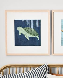 Sea Turtle Framed Wall Art Print