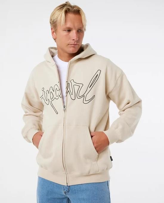 Medina Scripty Zip Through Hood