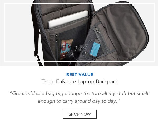 Shop Thule EnRoute Black 20L Laptop Backpack