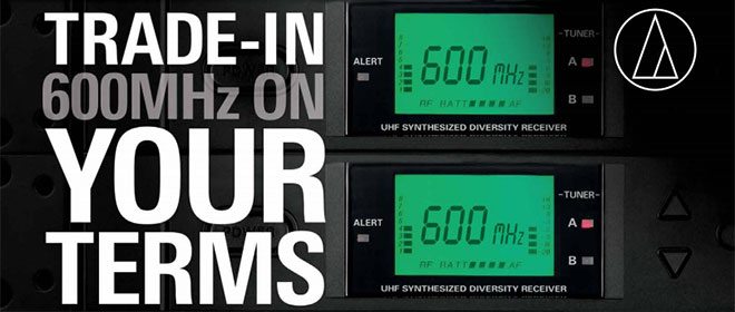 Audio-Technica - 5000 Series Wireless Systems - $75 Trade-in Rebate