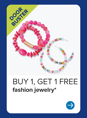 Beaded earrings. Doorbuster, buy one get one free fashion jewelry.