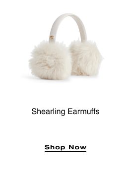 Shearling Earmuffs SHOP NOW