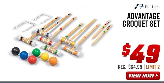 EastPoint Sports Advantage Croquet Set