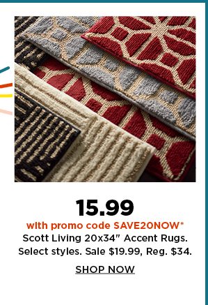 15.99 with promo code SAVE20NOW scott living 20x34