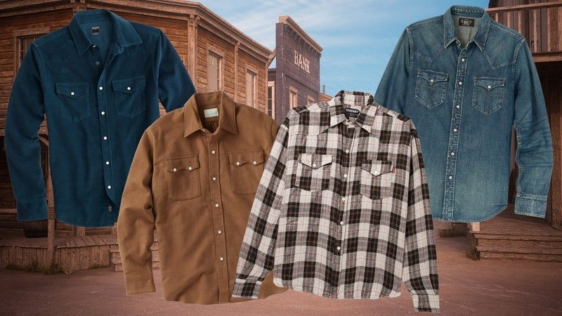 button up western shirts