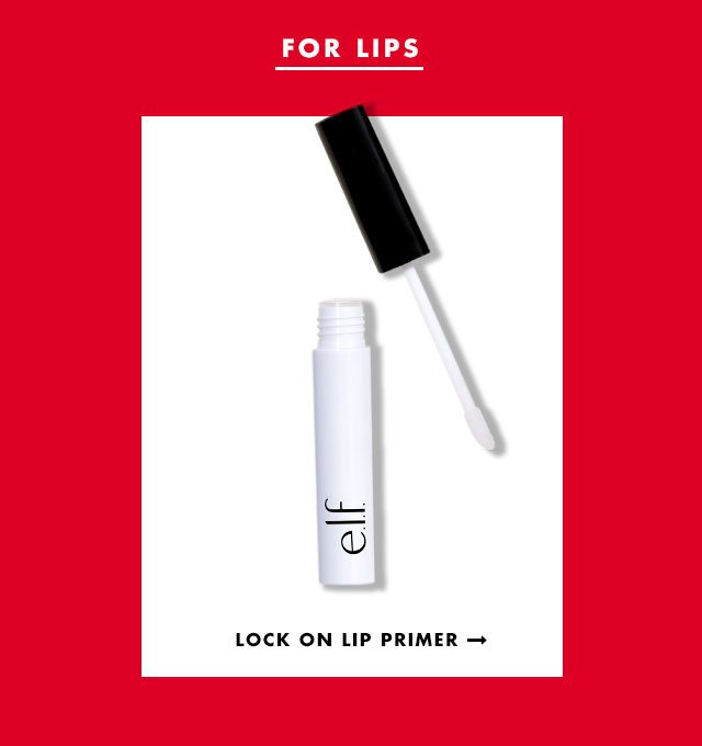 For Lips. Lock On Lip Primer