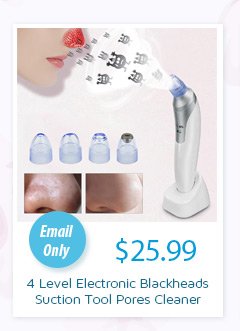4 Level Electronic Blackheads Suction Tool Pores Cleaner