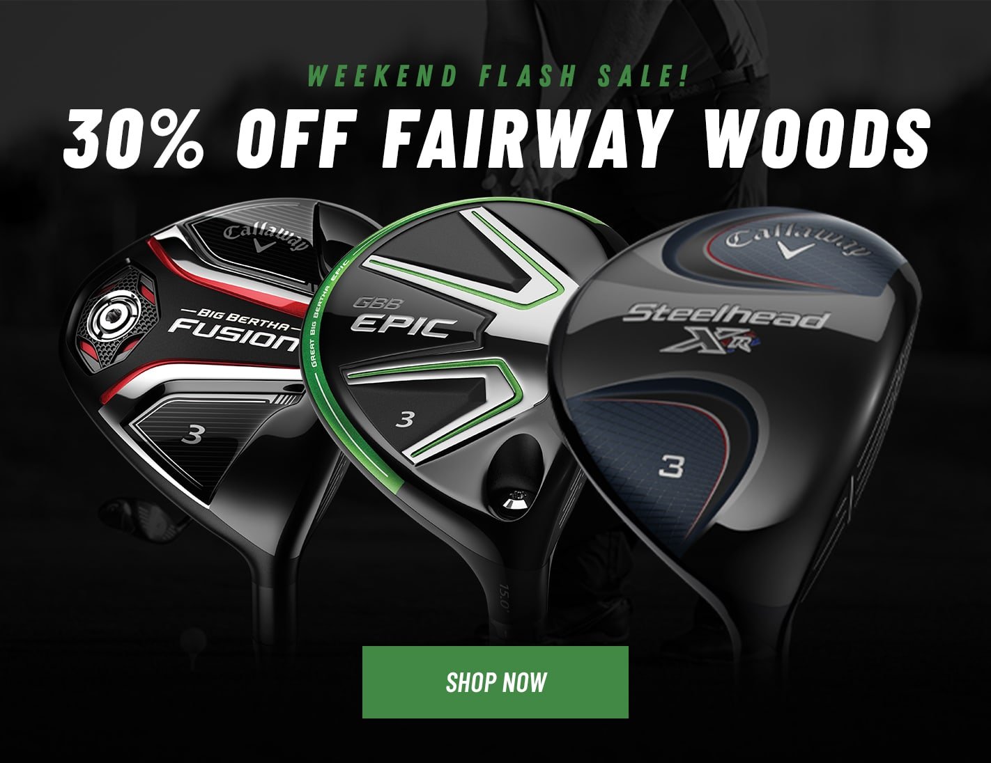 30% OFF Fairway Woods