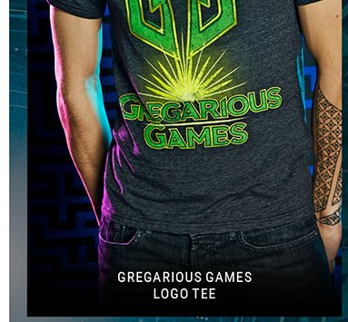 Gregarious Games Logo Tee