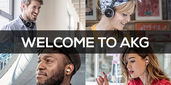 Welcome to AKG, Thank you for signing up to receive our emails. You can expect to receive exclusive offers and insightful news involving our award-winning audio products. For now, enjoy these offers using your new customer promo code.