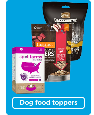 Dog food toppers