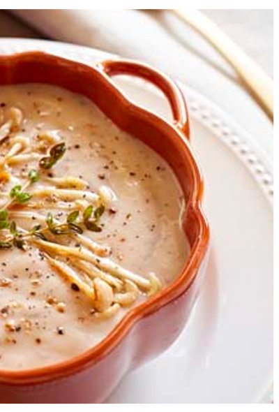 Easy Mushroom and Leek Soup