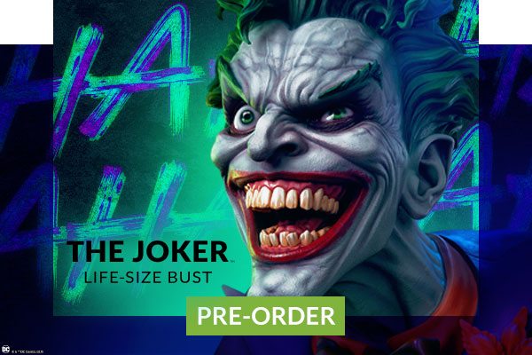 The Joker Life-Size Bust (Sideshow)