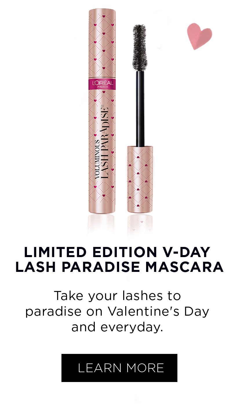 LIMITED EDITION V-DAY LASH PARADISE MASCARA - LEARN MORE