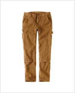 WOMEN'S RUGGED FLEX® TWILL DOUBLE-FRONT WORK PANT