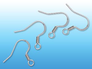 Stainless Steel Fishhook Ear Wires