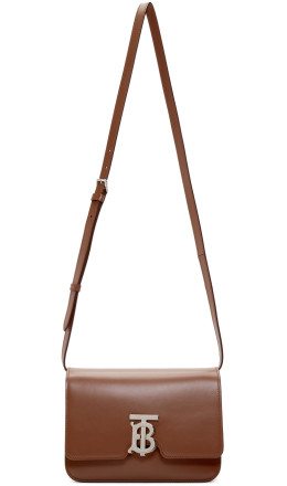 Burberry - Brown Small Tb Bag