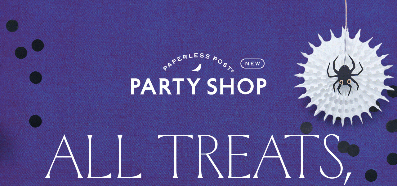 PARTY SHOP. ALL TREATS