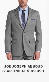 JOE Joseph Abboud Suits starting at $199.99 >