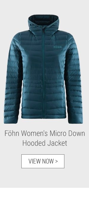 Föhn Women's Micro Down Hooded Jacket