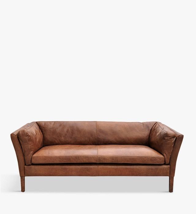 Halo Groucho Medium Aniline Leather Sofa