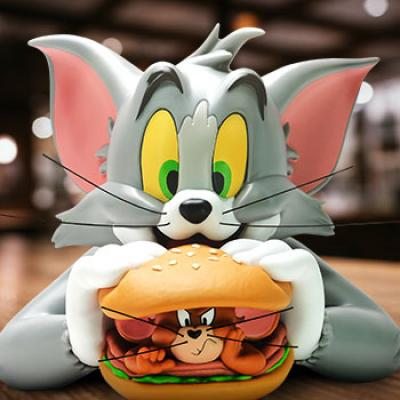 Tom and Jerry Mega Burger (Tom and Jerry) Bust by Soap Studio
