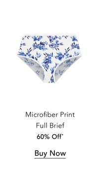 Shop the Microfiber Print Full Brief