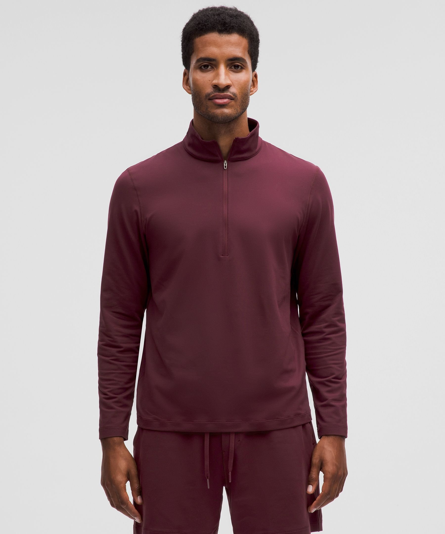 Soft Jersey Half Zip