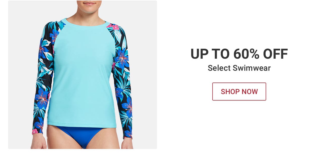 Up to 60% off select swimwear. Shop now until 10pm PT – After 10pm, click here to shop more of this Week’s Deals. If you have trouble viewing this content, please contact Customer Service at 877-846-9997 for assistance