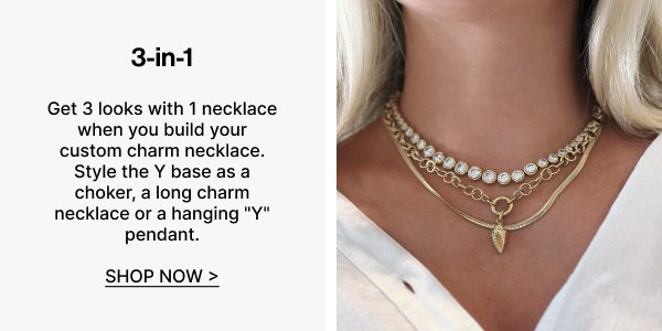 Y Necklace Interchangeable Base | Shop Now