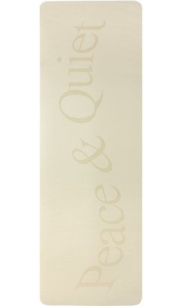 Museum of Peace & Quiet - Museum of Peace & Quiet - Off-White Logo Yoga Mat