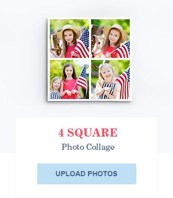 4 Square Photo Collage