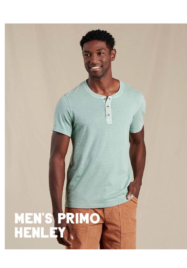 Men's Primo Henley Crew