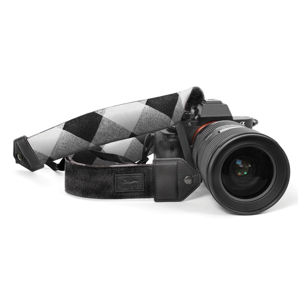 ROOTS 73 BLACK FLANNEL COLLECTION CAMERA STRAP