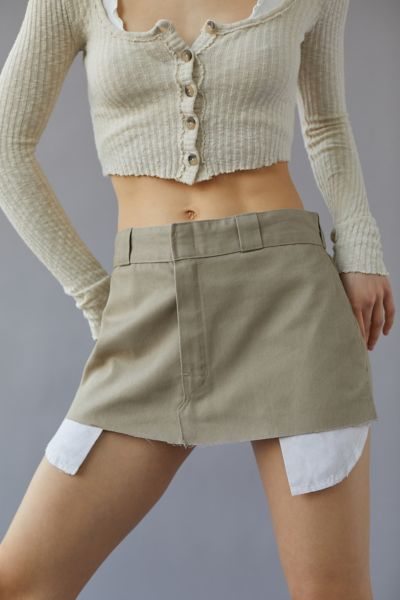 Urban Renewal Remade Dickies Low Rise Mini Skirt