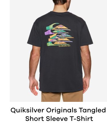 Quiksilver Originals Tangled Short Sleeve T-Shirt