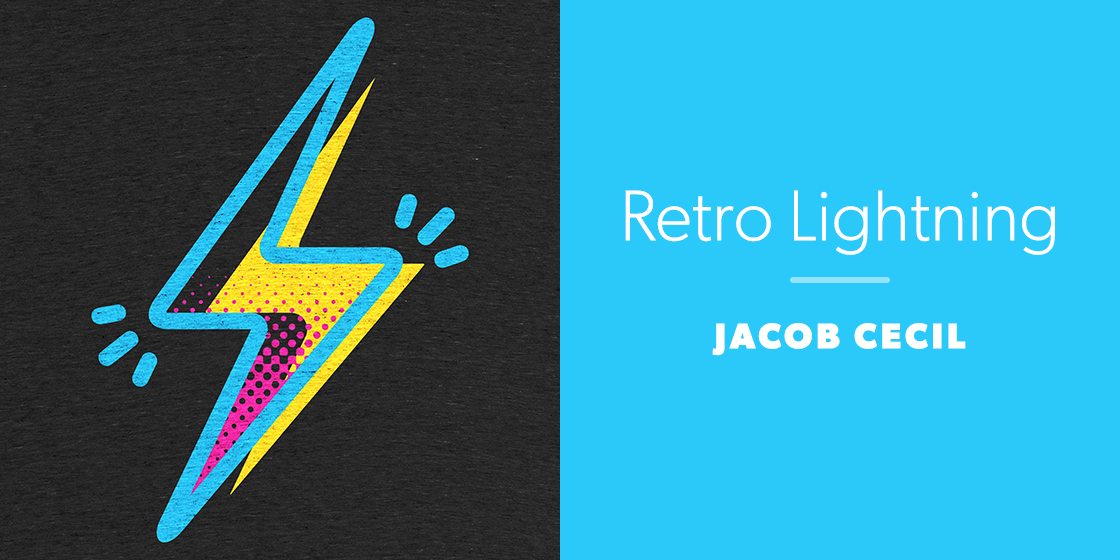 Retro Lightning by Jacob Cecil