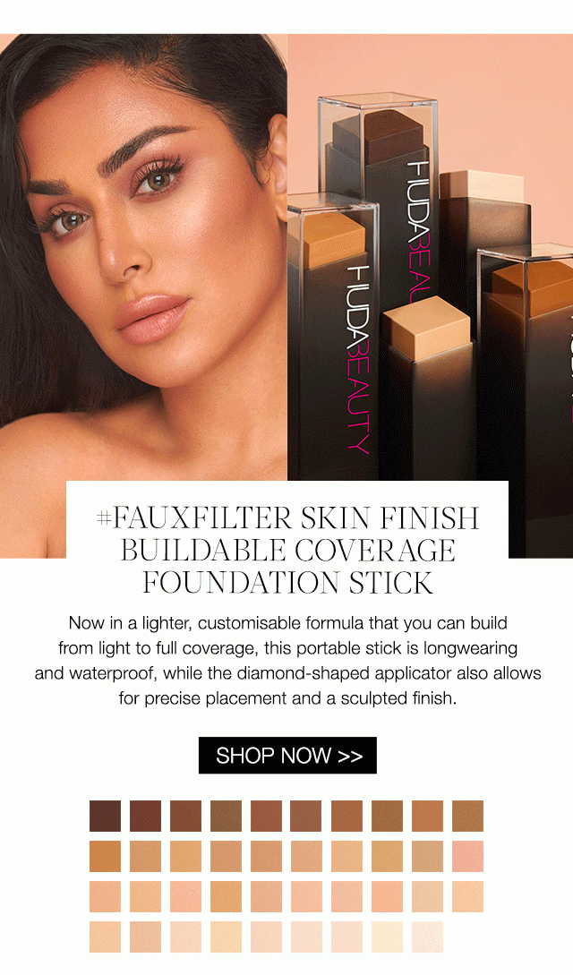 #FauxFilter Skin Finish Buildable Coverage Foundation Stick