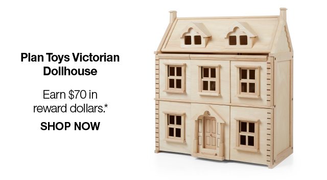 Shop Plan Toys Victorian Dollhouse and Earn $70 in Reward Dollars