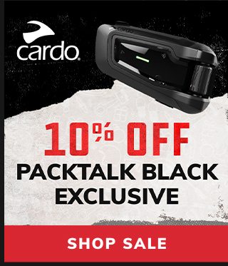 10% off Packtalk Black