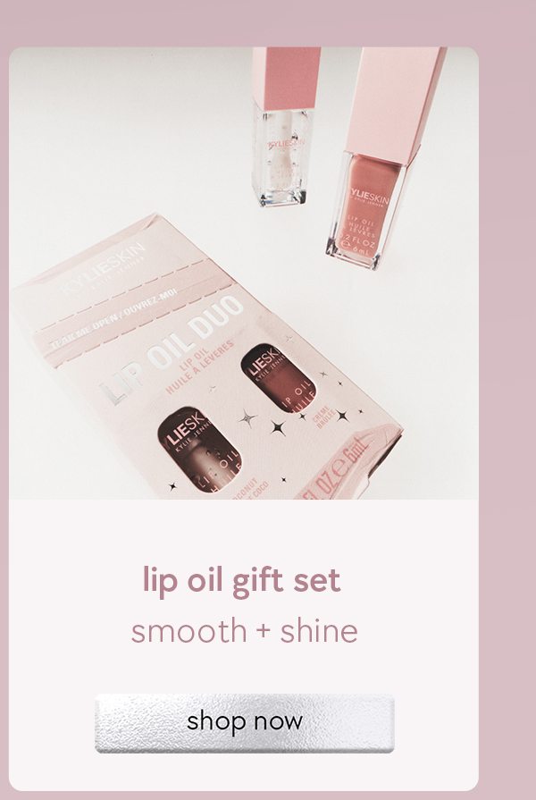 shop lip oil gift set