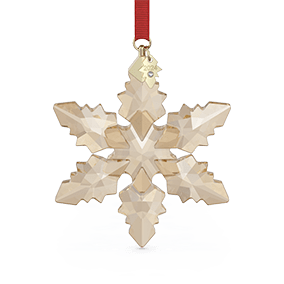 Gold-tone Annual Edition Festive Ornament