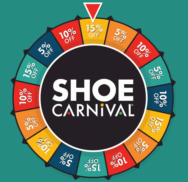 shoe carnival 1 off