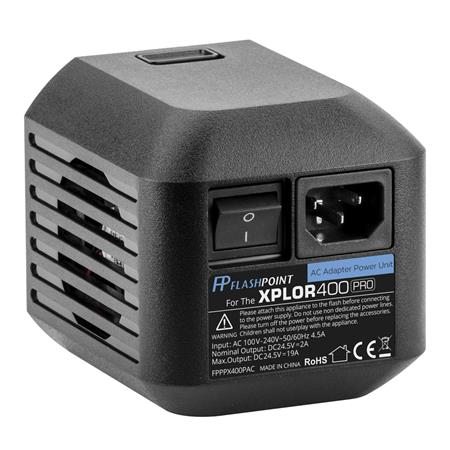 Flashpoint AC Adapter Unit for the XPLOR 400 Pro R2 Series Monolights (Godox AC400)